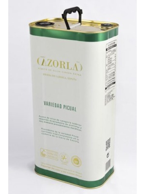 Oliwa z oliwek PICUAL D.O.P. SIERRA DE CAZORLA 5 litrów w metalowej puszce